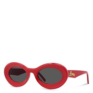 Loewe Paula's Ibiza Oval Sunglasses, 50mm- 4688038
