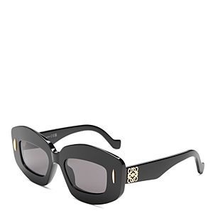 Loewe Chunky Anagram Rectangular Sunglasses, 49mm- 4688041