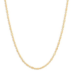 Bloomingdale's Dot Dash Link Chain Necklace in 14K Yellow Gold, 18 - 100% Exclusive- 4714964