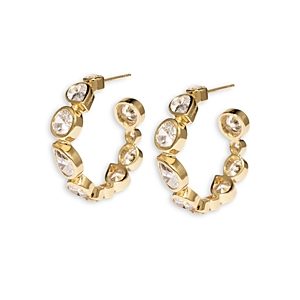 Completedworks Crystal Hoop Earrings- 4716159