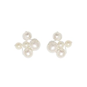 Completedworks Cultured Freshwater Pearl Cluster Stud Earrings- 4716155
