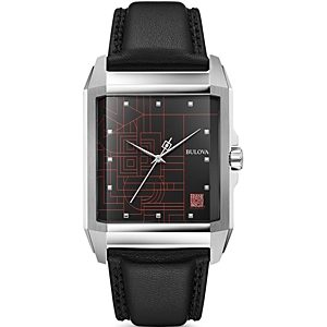 Bulova Frank Lloyd Wright December Gifts Watch, 35mm- 4743870