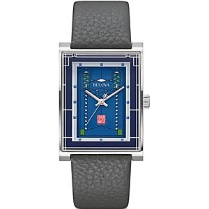 Bulova Frank Lloyd Wright Robie House Watch, 30.5mm- 4743873