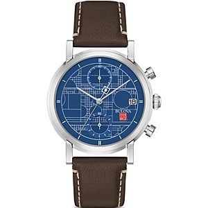 Bulova Frank Lloyd Wright Blueprint Chronograph, 39mm- 4743874