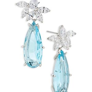 Nadri Wildflower Large Petal Drop Earrings- 4731721