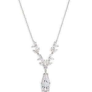 Nadri Wildflower Frontal Drop Necklace, 16- 4731713