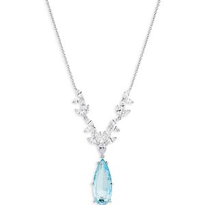 Nadri Wildflower Frontal Drop Necklace, 16- 4731713