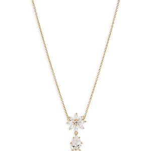 Nadri Wildflower Daisy Drop Pendant Necklace in 18K Gold Plated, 16- 4731711