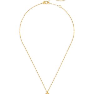 kate spade new york Lock and Spade Color Padlock Mini Pendant Necklace in Gold Tone, 16-19- 4730697