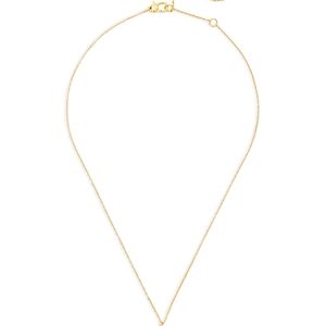 kate spade new york Heritage Bloom Cubic Zirconia & Mother of Pearl Flower Pendant Necklace in Gold Tone, 16-19- 4730691