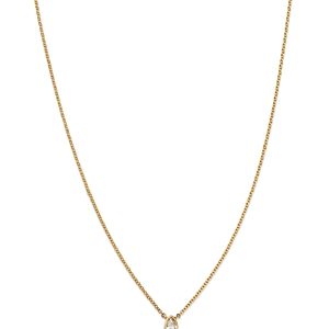 Bloomingdale's Pear Shape Diamond Bezel Pendant Necklace in 14K Yellow Gold, 0.10 ct. t.w. - 100% Exclusive- 4717999