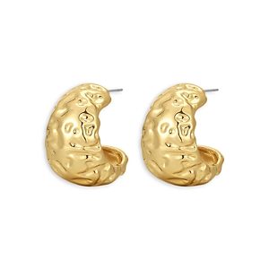 Luv Aj Molten Hoop Earrings- 4738383