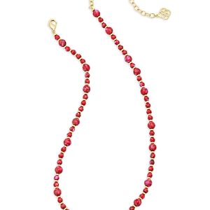 Kendra Scott Jovie Beaded Strand Necklace in 14K Gold Plated, 16-19- 4730209