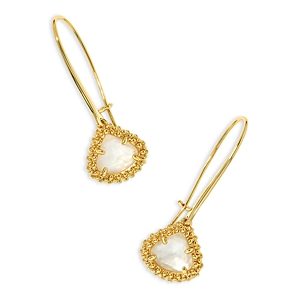 Kendra Scott Framed Kendall Stone Drop Earrings in 14K Gold Plated- 4730206