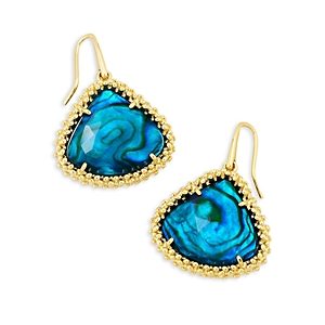 Kendra Scott Framed Kendall Stone Drop Earrings in 14K Gold Plated- 4730207