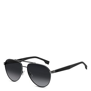 Hugo Boss Aviator Sunglasses, 60mm- 4757383
