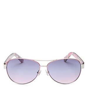 kate spade new york Dalia Aviator Sunglasses, 58mm- 1375288