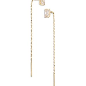Nadri Em Cubic Zirconia Threader Earrings- 4738433
