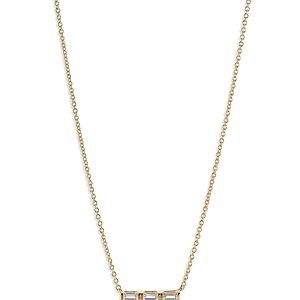 Nadri Cubic Zirconia Bar Necklace, 16 - 18- 4738428