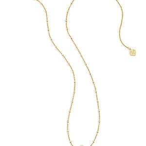 Kendra Scott Susie Short Pendant Necklace in 14K Gold Plated, 19- 4738522