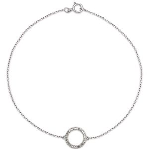 Bloomingdale's Diamond Circle Bracelet in 14K White Gold, 0.08 ct. t.w.- 4796918