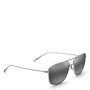 Maui Jim Mikioi Aviator Polarized Sunglasses, 54mm- 4758982