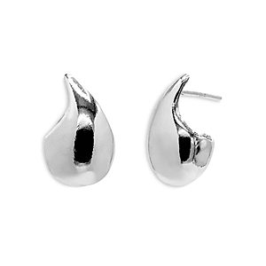By Adina Eden Chunky Drop Earrings in 18K Gold Plated- 4801304