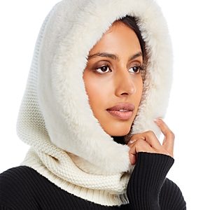 Echo Dramatic Faux Fur Balaclava- 4813580