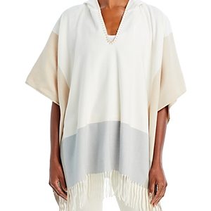 Echo Poet Hooded Poncho- 4813596