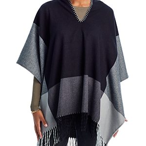 Echo Poet Hooded Poncho- 4813596