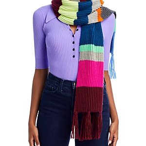 Echo Superfine Stripe Scarf- 4813585
