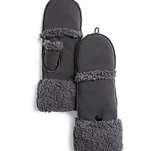 Ugg Fleece Flip Top Mittens- 4815937