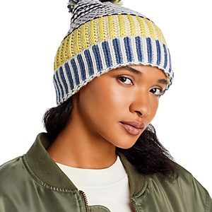 Echo Highlighter Pom Pom Knit Hat- 4823505