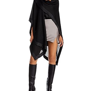 Echo Soiree Wool & Silk Cape- 4819699