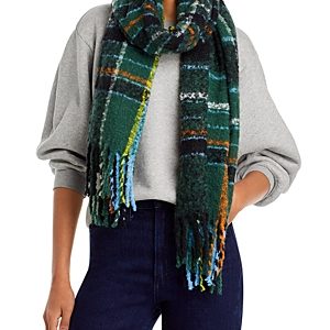 Echo Hiking Plaid Boucle Scarf- 4460831