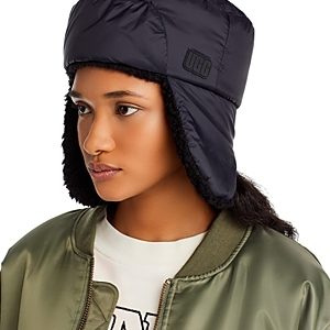 Ugg Aw Flat Crown Trapper Hat- 4815935