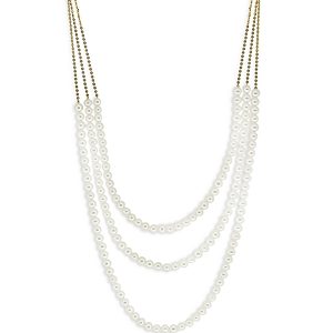 Bloomingdale's Cultured Freshwater Pearl Layered Strand Necklace, 16- 4814345