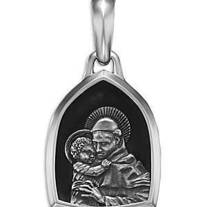 David Yurman Sterling Silver Amulets St. Anthony Pendant- 4558502