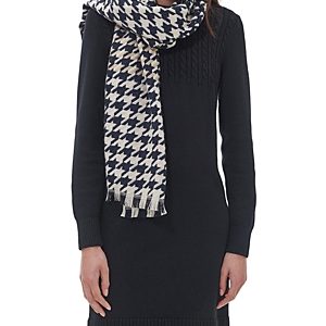 Barbour Karsten Houndstooth Wrap- 4802435