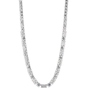Nadri A La Carte Mixed Stone Collar Necklace in Rhodium Plated, 16- 4768265