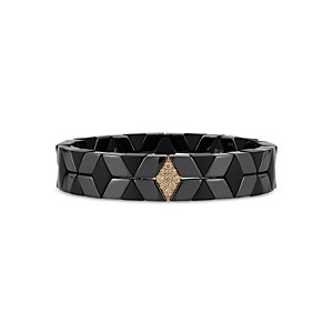 Roberto Demeglio Ceramic Champagne Diamond Bracelet, 0.2 ct. t.w.- 4825291