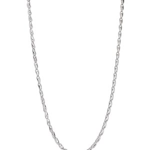 Georg Jensen Sterling Silver Reflect Slim Link Statement Necklace, 21.65- 4439241
