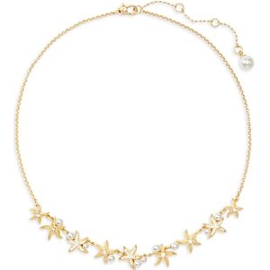 kate spade new york Sea Star Frontal Necklace, 16- 4737509