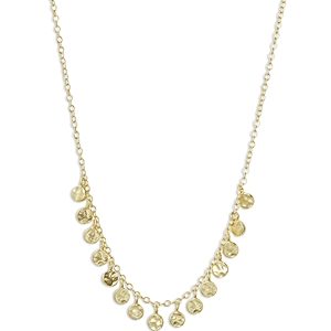Argento Vivo Hammered Mini Shaky Necklace, 15- 4758834