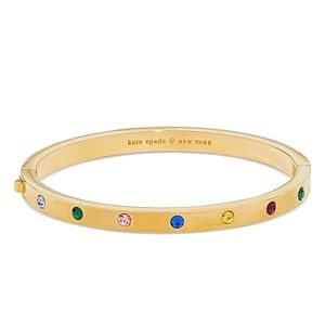 kate spade new york Set in Stone Metal Hinged Bangle Bracelet- 4764715