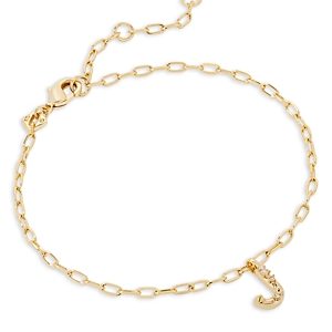 Kendra Scott Crystal Letter Delicate Chain Bracelet- 4769455