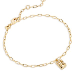 Kendra Scott Crystal Letter Delicate Chain Bracelet- 4769455