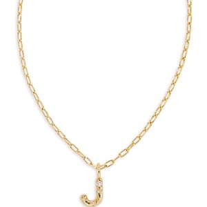 Kendra Scott Crystal Letter Short Pendant Necklace, 16- 4769466