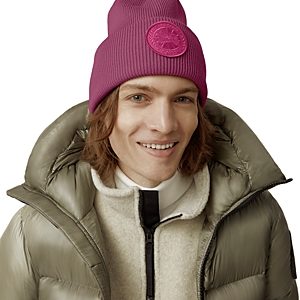 Canada Goose Arctic Disc Rib Knit Wool Toque- 4813745