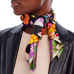 Echo Silk Scarf- 4813285